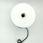 Wholesale 10 MM WHITE AND BLACK Elastic Bands Tape for garment accessories