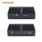 Kansung Portable Desktop Computer CPU Mini PC Intel Processor Core I7 4500U 8G DDR3L 128G Msata SSD