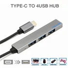 Hub Mobile USB C HUB Type C To 4 USB 2.0 Adapter For Macbook Pro Mobile Phone Laptop