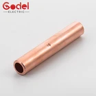 Factory copper steel cable tube drum lug tubular lugs, copper link tube copper butt connector