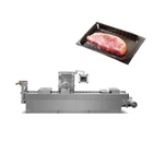 automatic bacon vacuum thermoforming skin packing machine for food industry