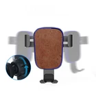 2019 new technology hot sales phone qi fast marble car wireless charger