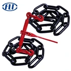 long link lashing chain made by alloy steel 13(A)mm g80 lifting lashing chain