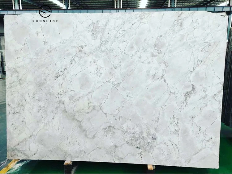 Calacatta Grey Quartzite Marble Slabs Super White Fantasy Quartzite Dolomitic Marble