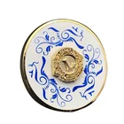 China manufacturers High Quality Custom Lion Club glitter Enamel Metal Lapel Pins