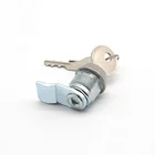 Key Cabinet Lock Laser Key Metal Wooden Cabinet Removable Cylinder Lock 17044