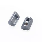 Nut Carbon Steel M3 M4 M5 Spring Loaded Ball T Slot Nut