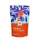 Custom resealable aluminum foil flat pouch laminated ziplock plastic biodegradable food packaging bag
