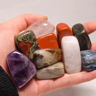 Factory Price Charming Brazilian Amethyst Rose Quartz Lapis Lazuli Cube Crystal Red Jasper Dragon Blood Palm Stone