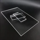 Custom size clear extruded acrylic jewelry display racks plexiglass sheet acrylic sign holder