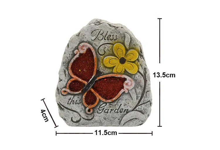 new arrival garden stone tablet decor with butter