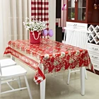 Restaurant Tablecloths And Napkins Cocktail Coloring Rainbow Christmas Tablecloth