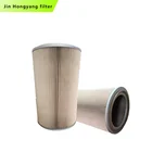 high performance industrial polyester media dust air filter high temperature dust filter cartridge