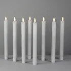 Candles with Led Hot Deal Set of 2 Real Wax Battery Operated Free Shipping Taper Candle with New Flame