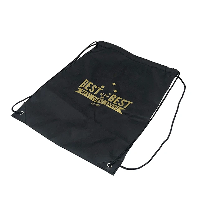 giveaway cheap drawstring backpack drawstring bag with zipper