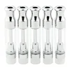 new products silver round tip thick oil atomizer 1 gram golden vaporizer cartridge with plastic packaging