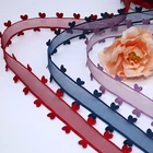 Yarn Hot Sale Fashion 3.8CM Love Yarn Logo Yarn Silk Ribbon Webbing Parts Bow Yarn