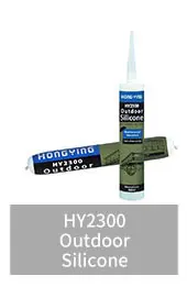 Acetic 100%  Silicone Sealant for Large Glass Plane and Aquarium