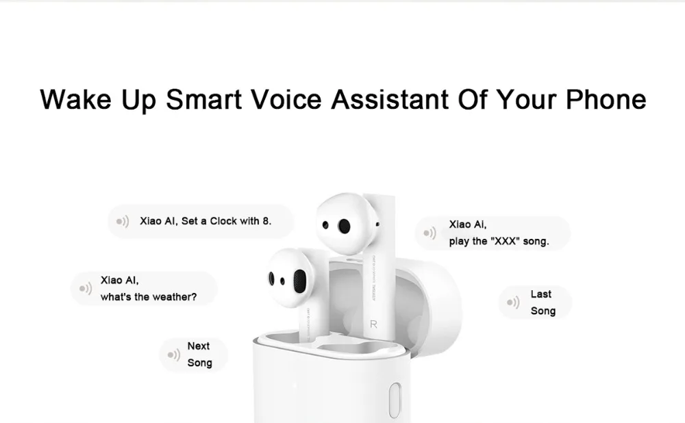 Xiaomi Airdots Pro 2 Air 2 TWS Bluetooth Headset 2 Mi True Wireless Earphone 2 Smart Voice Control Tap Control Dual MIC ENC - ANKUX.COM