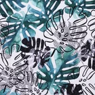 Hot selling leaves 80d moss crepe chiffon textiles custom printing fabric in china