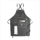 Uniform code canvas Coffee shop restaurant barber apron