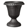 New design iron garden antique flower pots on pedestal
