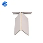 Fire rated wood grain 8mm 12mm MGO board price MGSO4 panel price fireproof board for exterior wall panel