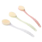 Factory price long handle bath brushes dry skin body brush