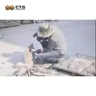 White Grey Granite Corner Cladding Mushroom Stone