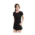 Polyester Sports Shorts And Sports Shirt Sports Set For Women