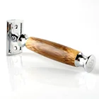 Private Label Eco Bamboo Double Edge Shaving Safety Blades Razor