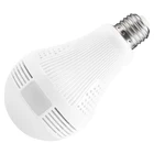 Wireless IP Camera Bulb Light WiFi Fisheye 1080P 360 degree Mini Camera 1.3MP Home Security WiFi Panoramic Camera Lamp