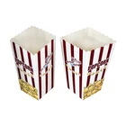 Factory Supply Custom Logo Paper Design Various Size Recycle Food Disposable Popcorn Box