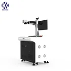 Cheap desktop 3d fiber laser marking machine marker printer for bottles/Jam bottles/cups