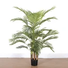 Lifelike 130cm Indoor Decoration Artificial Hawaii Palm Tree Plant