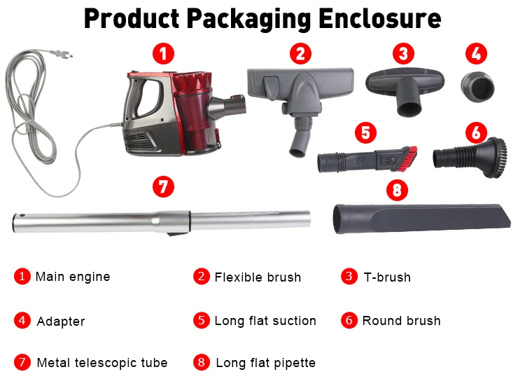 Wholesale multifunctional high quality household powerful hand-held vacuum cleaner