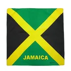 Jamaica Flag bandanas Caribbean Biker Premium Bandana 22x22 Doo Rag