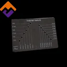 Fast Delivery OEM customized laser cutting clear acrylic plate for robots