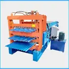 Double Layer roof making machine rollformers Metal Roofing Corrugated Steel Sheet Wall Panel tile making machine