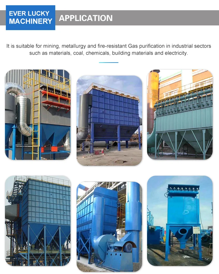 high quality Industrial Machinery Pulse Jet Fabric Filter Bag textile dust collector