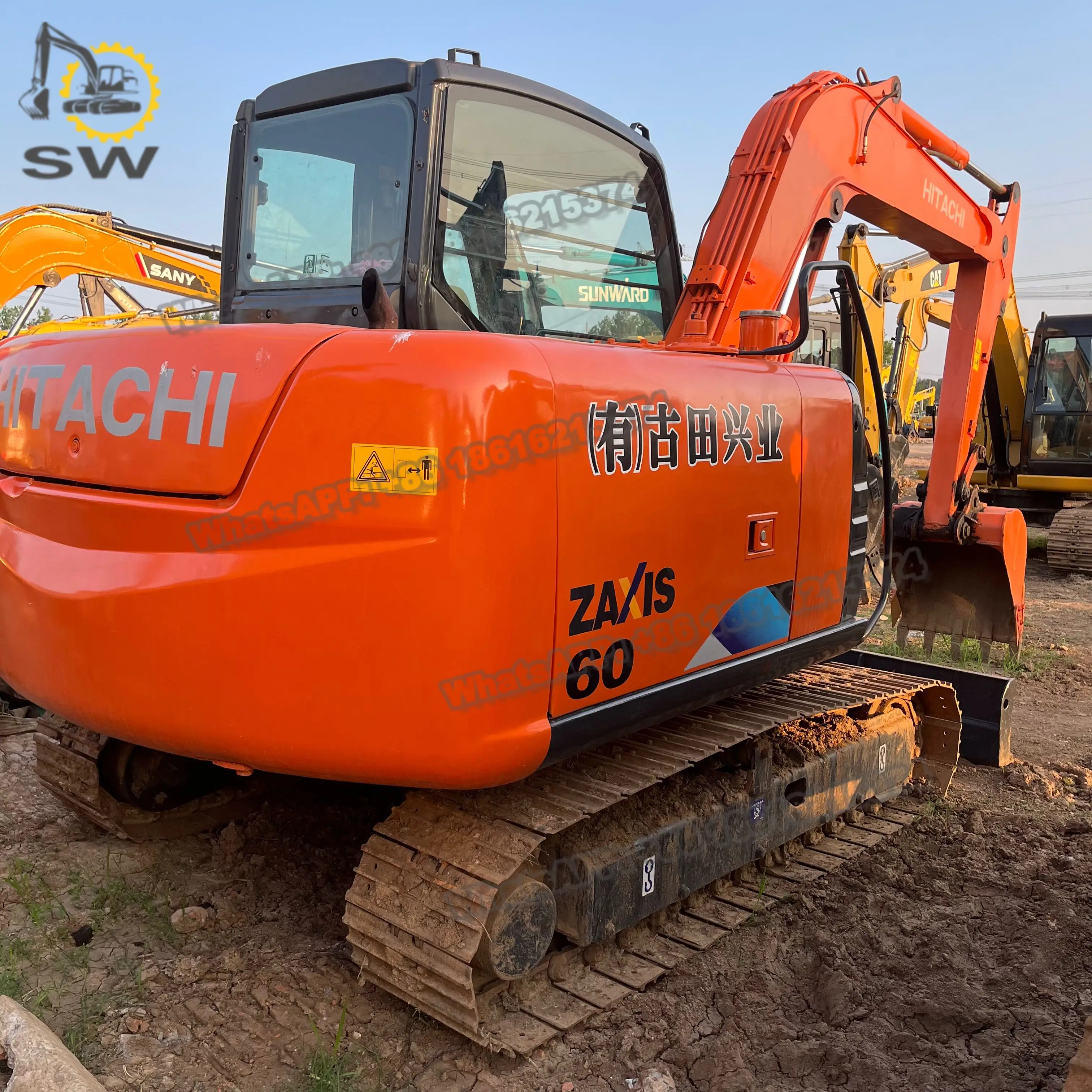 Used Hitachi Zx Zx Ex Mini Digger Original Hitachi Excavator