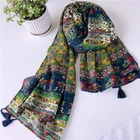 Widen warm tourism women polyester ladies scarf shawl wholesale