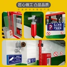Plastic Car Toy Plastic 2436 PCS 1:8 Plastic Technic Car Parking Lot Building Block Toy For Kids