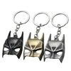 DC Comics Batman 3D Mask Metal Key Chain Bat Man Pewter Key Holder