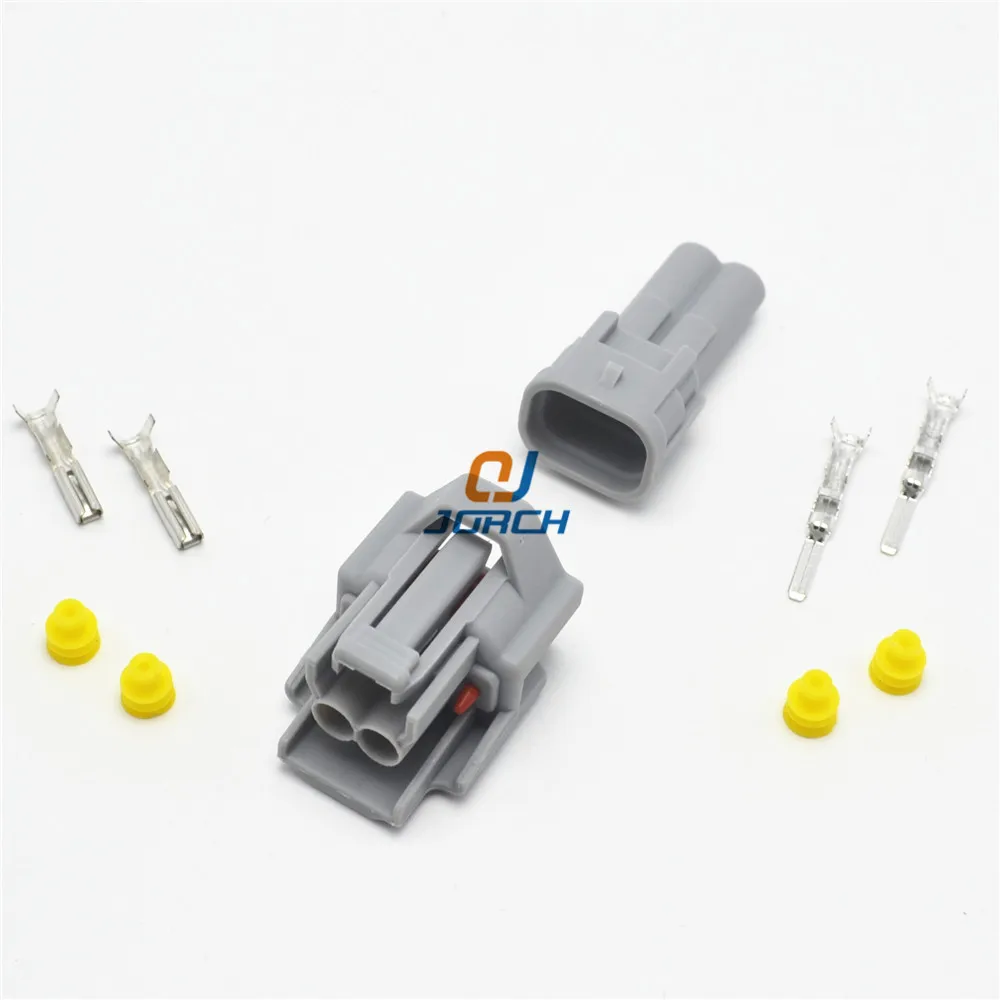 2 Pin Male Female Nippon Denso Automotive Electrical Waterproof