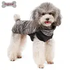 Winter Warm Nordic Style Pet Clothes Reversible Luxury Dog Jacket Clothing Hoodie