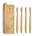 Unique design eco-friendly handles FDA report biodegradable bamboo toothbrush for adults