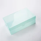 Guangzhou Printed Colorful Plastic PET PVC Shoe Packaging Box