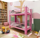 Furniture Bunk Beds Kids Strong Metal Twin Loft Kid Bed Furniture Children Bunk Bed With Stair