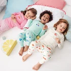 Mudkingdom Kids Clothes Baby Cotton Sleepwear Long Sleeve Pjs Toddler Girl Pajamas